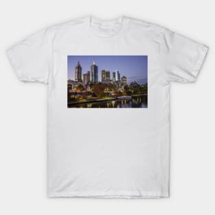 Melbourne from Princess Bridge, Victoria, Australia. T-Shirt